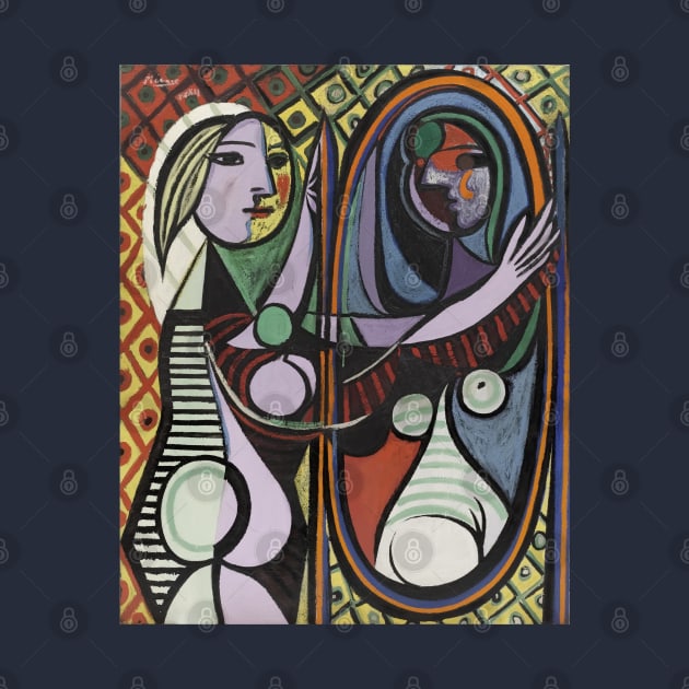 Girl Before A Mirror, 1932, Pablo Picasso by SteelWoolBunny