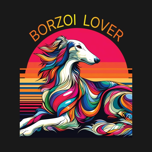 Borzoi lover. I love borzois. by MrPila