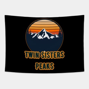 Twin Sisters Peaks Tapestry