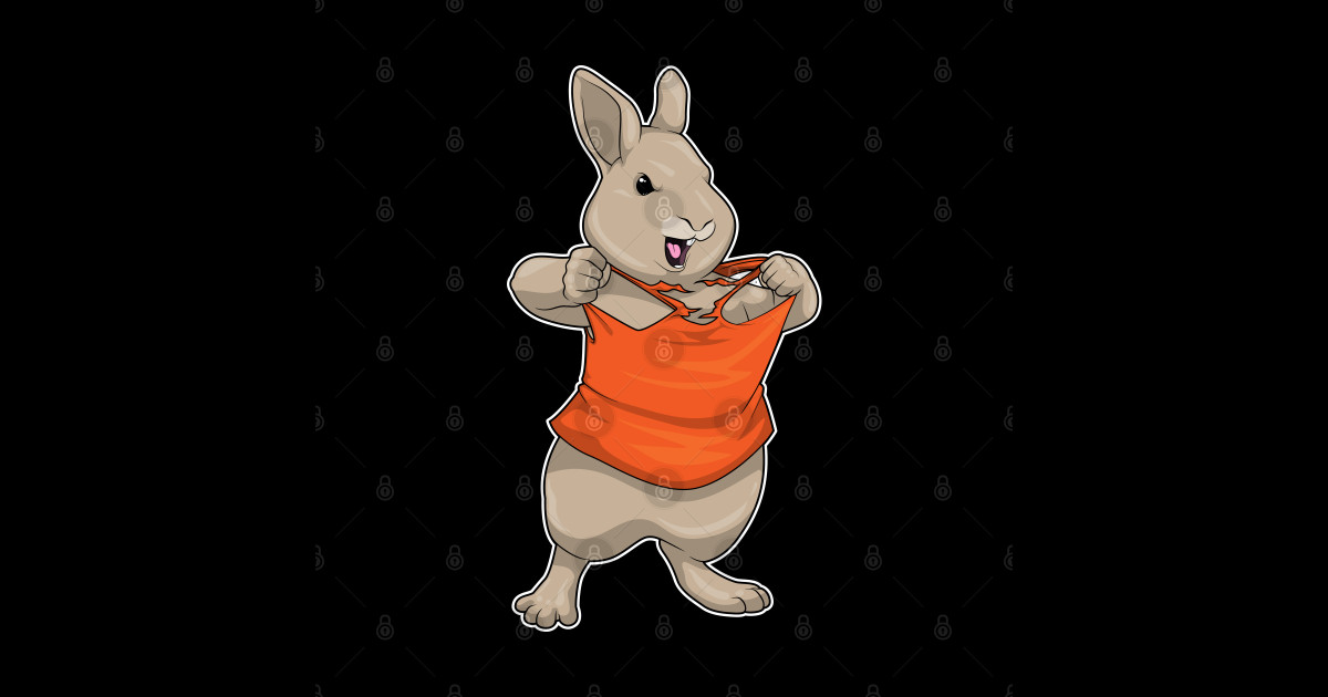Rabbit Bodybuilder Bodybuilding - Rabbit - Sticker | TeePublic