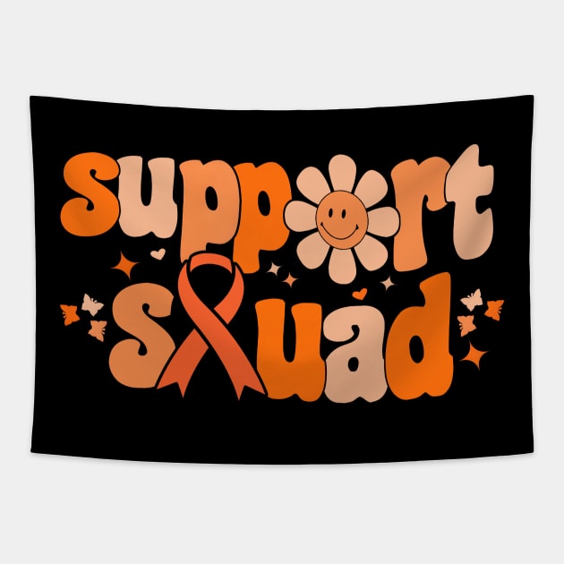 Support Squad Multiple Sclerosis Awareness Tapestry by JazlynShyann