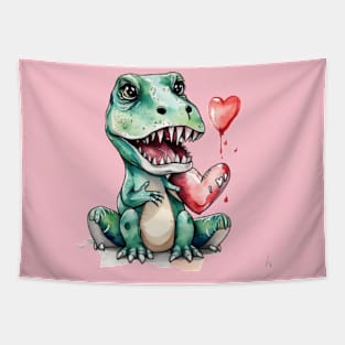 Cute dinosaur trex gift ideas , trex cute dinosaur kids tees kids hoodies gifts Tapestry