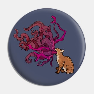 Cthulhu Cat Pin