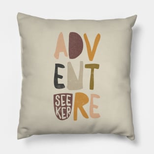 Adventure Seeker Pillow