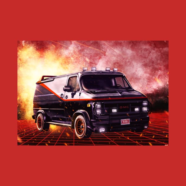 A-Team GMC Vandura by p1xer