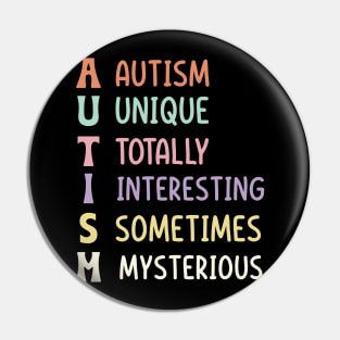 Autism unique totally interesting sometimes mysterious Pin