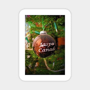 Christmas Tree Bauble Decoration Magnet