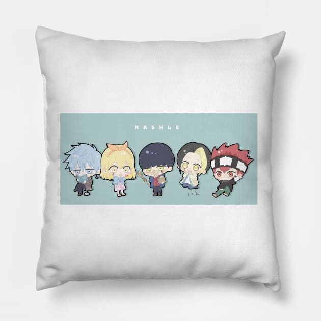 Mashle Pillow by Tazlo