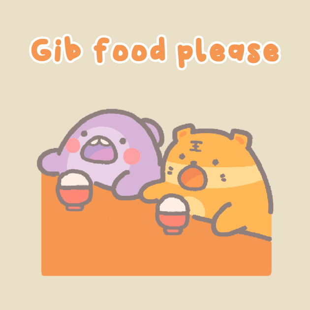 Gib food please by KdeeShirts