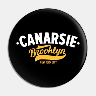 Canarsie Vibes NY  - Brooklyn, Apparel lettering Pin