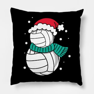 Christmas Volleyball Santa Hat Pillow