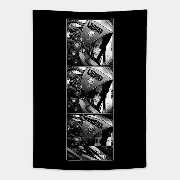 UNDEAD (Stack) Tapestry by Umbral Lunacy