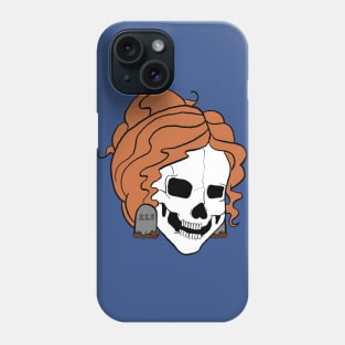 Ms. Frizzle Skull Phone Case