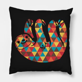 Just Hanging - Retro Mix Colours Pillow