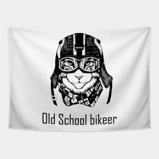 Old School bikeer Tapestry