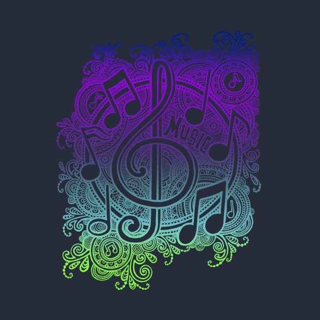 The Color of Music by OfficeInk