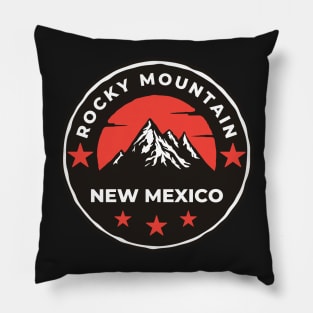 Rocky Mountain New Mexico - Travel Pillow