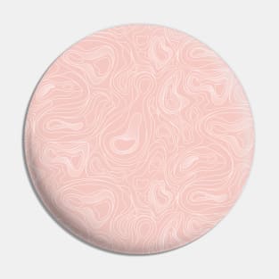 Blush Pink Line Art Pin