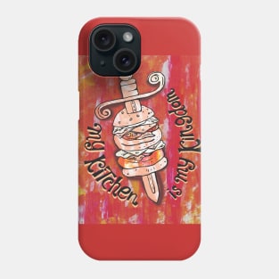 Hamburger king Phone Case