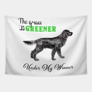 Dog Lover funny saying with Gordon Setter illustration Tapestry