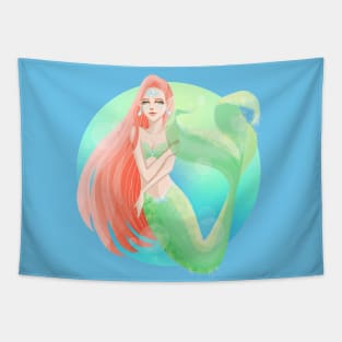 Diamond Princess Mermaid Tapestry