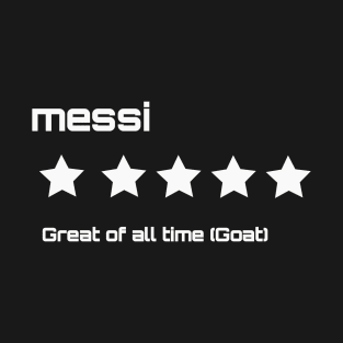 review Messi as player T-Shirt