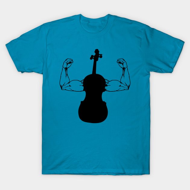 Discover Fit As A Fiddle Funny Fitness Weights Pun Violin Player Weights Gift - Fit As A Fiddle - T-Shirt