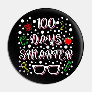 100 Days Smarter ! Pin