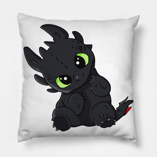 toothless dragon pillow