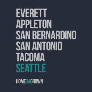 "Homegrown Series" Seattle: King T-Shirt