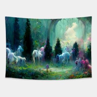 Fantasies In The Forest Tapestry