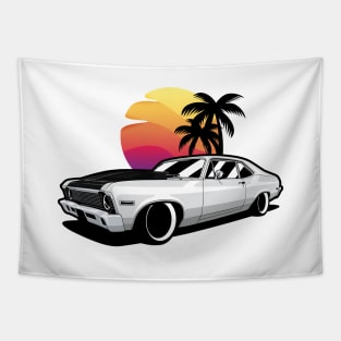 White Nova Classic American Coupe Tapestry