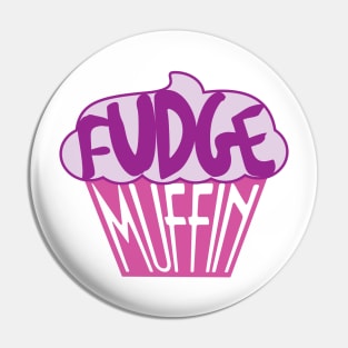 Fudge Muffin Pin