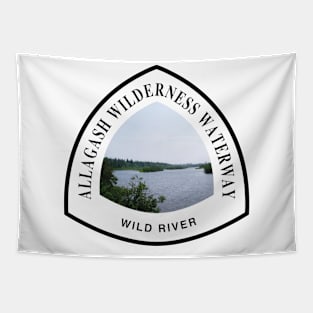 Allagash Wilderness Waterway Wild River trail marker Tapestry