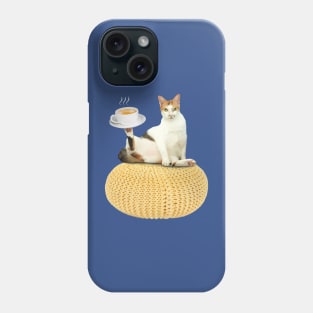 Cappuccino Cat Phone Case