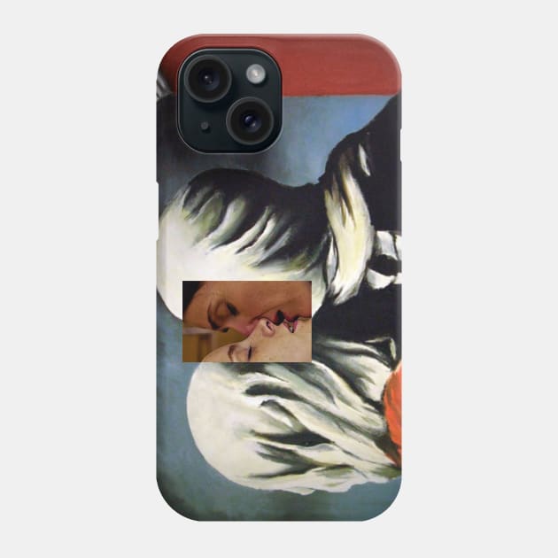 Anne Lister & Ann Walker + Magritte Phone Case by CriSan