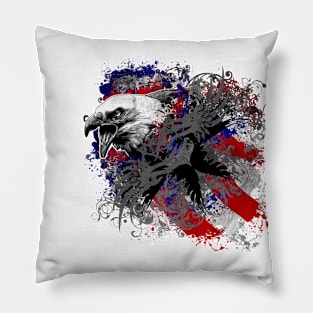 All American Eagles Pillow