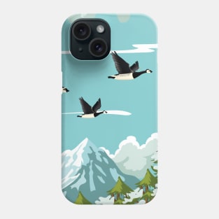 Cartoon landscape Phone Case