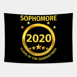 Sophomore 2020 Class Of The Quarantined T-Shirt Tapestry