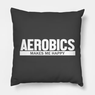 Retro Workout Lovers Gift Pillow