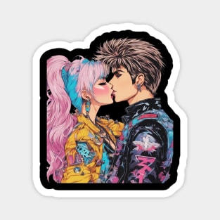 Anime Couple Magnet