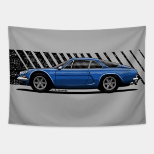 The beautiful french sports car rally winner Tapestry