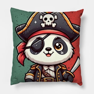 Panda pirate Pillow