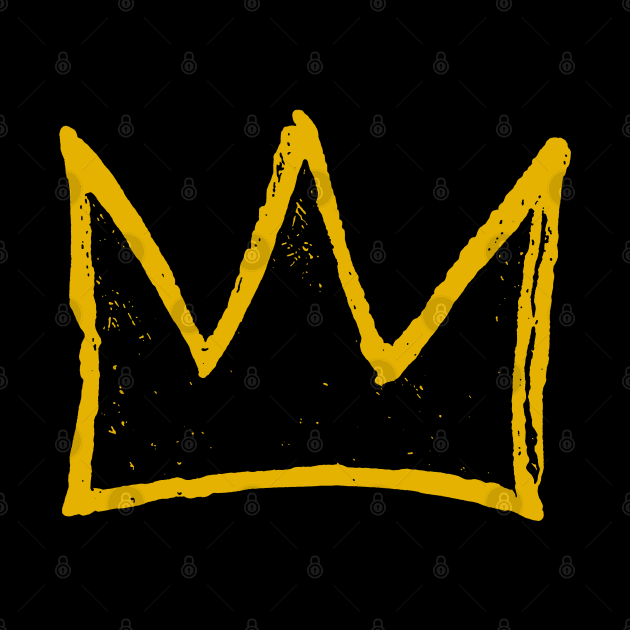 King Crown Basquiat by Mr.FansArt