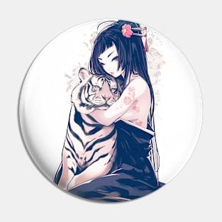 Geisha tiger shogun’s Geisha 87012 Pin