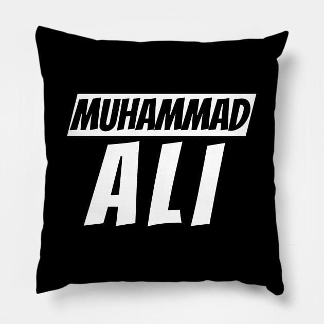 Muhammad Ali 9 Cool Pillow by ahmadzakiramadhan
