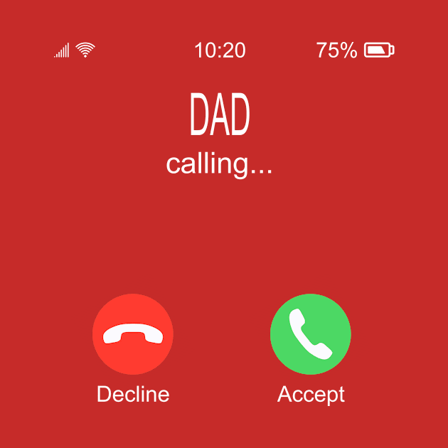 Dad Calling by rajjuneja