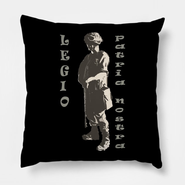 french soldier légionary Pillow by rickylabellevie