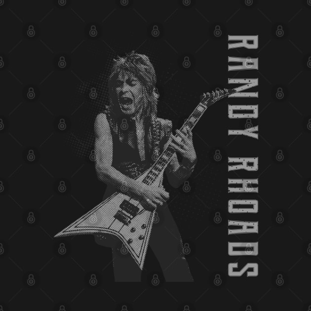 Randy Rhoads // Illustrations by Degiab