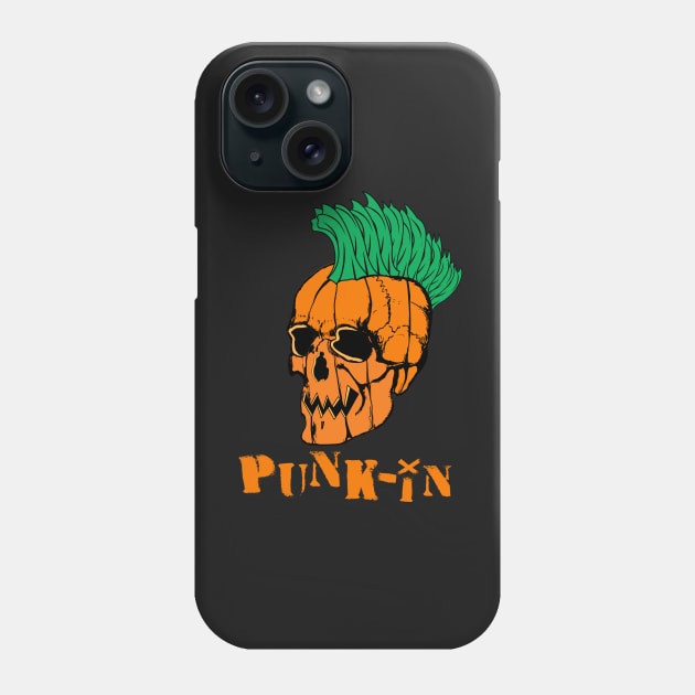 punk-in pumpkin Phone Case by B0red